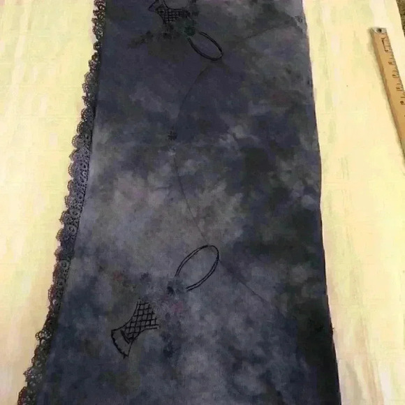 hand died lot of vtg linens perfect for crafting d - Picture 4 of 14